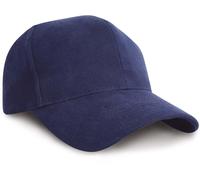 RH25 Result Headwear Pro-Style Heavy Cotton Cap Navy One Size