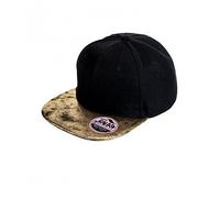 Result Herren Bronx Glitter Snapback Kappe (Einheitsgröße) (Schwarz/Gold)