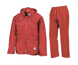 Result Herren Regenanzug Weatherguard Regen-Anzug R95X Red L