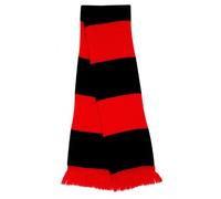 Result Herren Winter Thermo-Schal/Strick-Schal/Schal (Einheitsgröße) (Rot/Schwarz)