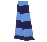 Result Herren Winter Thermo Strick Schal (Einheitsgröße) (Marineblau/Himmelblau)