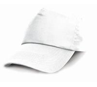 RH05J Result Headwear Kinder Kappe Aufklappbare verstärkte Vorderseite White One Size