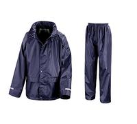 Result Kinder Regenanzug (Hose und Jacke) wasserdicht ,Navy, S S / 110/116,Navy