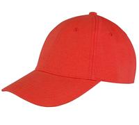 Result Headwear Memphis 6-Panel Low Profile Cap - Red - ONE SIZE