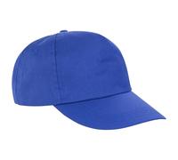 Result Kappe Houston 5-Panel Stirnverstärkung ohne Mittelnaht Royal One Size