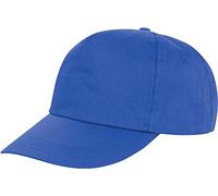 RH80 Result Headwear Houston 5-Panel Kappe Stirnverstärkung ohne Mittelnaht Royal One Size
