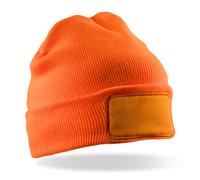 RESULT RECYCLED THINSULATE™ PRINTERS BEANIE FLUO ORANGE