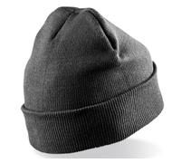 RESULT RECYCLED WOOLLY SKI HAT CHARCOAL GREY