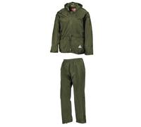 Result Regenanzug (Jacke und Hose), absolut wasserdicht,Olive, M M,Olive