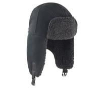 Result Thinsulate 3M™ Sherpa Trappermütze - Winter-Fleece-warme Mütze mit Ohrenklappen, verstellbarem Druckknopfverschluss, Futter aus Lammwolle aus künstlichem Lammwolle (Schwarz, S-L), Schwarz , L