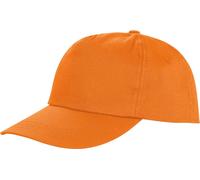 RH80 Result Headwear Houston 5-Panel Cap Orange One Size