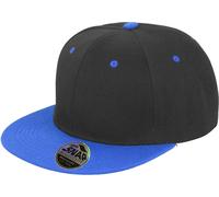 Result Headwear Bronx Original Flat Peak Dual Color - Black - ONE SIZE