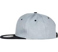 RH82 Result Headwear Bronx Zweifarbige Kappe Heather Grey One Size