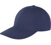Result Kappe Memphis – 6-Panel, gebürstete Baumwolle, verstärkte Frontpanels – Navy – Einheitsgröße