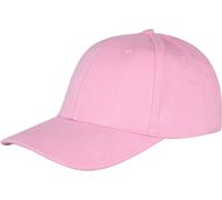 Result Unisex 6-Panel Niedrigprofil Kappe Klassische Cap RC081X pink one size