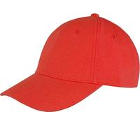 Result Headwear Memphis 6-Panel Low Profile Cap - Red - ONE SIZE