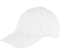 Result Kappe RH81 Memphis 6-Panel Verstärktes Frontpanel Weiß Einheitsgröße
