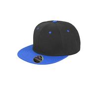 RH82 Result Headwear Bronx Zweifarbige Kappe Black One Size
