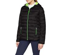 Result Urban Snowbird Damen Steppjacke mit Kapuze (2XL) (Schwarz/Limette)