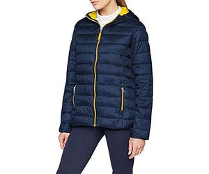 Result Urban Snowbird Damen Steppjacke mit Kapuze (M) (Marineblau/Gelb)