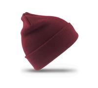 Result Winter Essentials - Junior Woolly Ski Hat Burgundy - Gr. - One Size