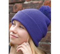 RC028 Result Winter Essentials Bommelmütze Fluorescent Orange One Size