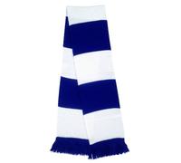 Result Winter Essentials Team Sportswear Schal - Farbe: Royal/White - Offizielles Lizenzprodukt mit Quasten - 100% Acryl - Unisex - Einheitsgröße - Fußball-Fans