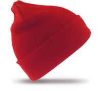 Result Winter Essentials Unisex Strickmütze Beanie RC029X red one size