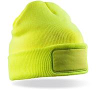 Result Double High Knit Thinsulate Printers Beanie onesize fluorescentyellow