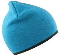 Result Winter Essentials Unisex Wende Strickmütze Beanie RC046X aqua/grey one size