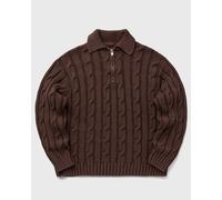 Reternity X POMPEII THE ART OF LIVING POLO KNIT men Polos brown in Größe:L