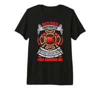 Retired Firefighter Funny Fireman Firefighters Lovers Premium T-Shirt