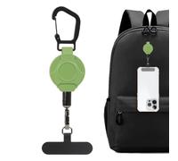Retractable Keychain Tragbares Robustes Mehrzweck-Umhängeband | Schlüsselhalter Karabiner Clipband Für Outdoor Camping Wandern Rucksack Laufsport Flasche Tasche