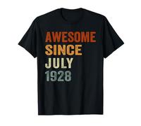 Retro Awesome Since Juli 1928 98 Years Old 98th Birthday T-Shirt