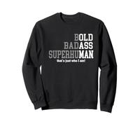Retro Bold Ba-DASS Das ist einfach wer ich Bin Old Ass Man Dad Life Sweatshirt