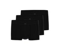 Retro Boxer AMMANN "3er Pack Retro Short Day Classic / Jeans Feinripp", Herren, Gr. 5, grau (anthrazit), Obermaterial: 75% Baumwolle CO. 25% Polyester PES., Unterhosen (72112115-5) anthrazit