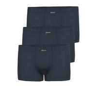 Retro Boxer AMMANN "3er Pack Retro Short Day Modern / Close to you", Herren, Gr. 8, blau (nightblau), Obermaterial: 93% Baumwolle CO. 7% Elasthan EL., Unterhosen (17146912-8) nightblau