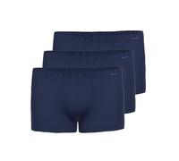 Retro Boxer AMMANN "3er Pack Retro Short Day Modern / Cotton & More", Herren, Gr. 8, blau (nightblau), Satin, Obermaterial: 57% Modal CMD. 35% Baumwolle CO. 8% Elasthan EL., Unterhosen (23403408-8) ni
