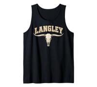 Retro Classic Langley Vintage T-Shirt for Men Women Gifts Tank Top