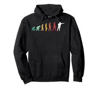Retro Evolution für Dartspieler Dart Herren Pullover Hoodie