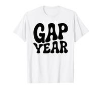 Retro Gap Year Typografie Geschenk Preisgünstiges Grafik-T-Shirt