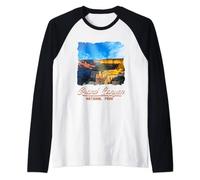 Retro Grand Canyon National Park Tees Arizona Grafik Raglan