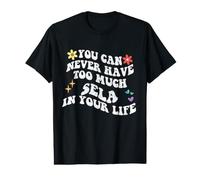 Retro Groovy, du Kannst nie zu viel Sela in deinem Leben haben Preisgünstiges Grafik-T-Shirt