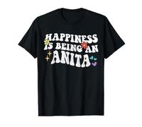 Retro Groovy Happiness ist eine Anita Preisgünstiges Grafik-T-Shirt