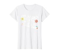 Retro Groovy I'm Alina Doing Alina Things Funny Mother's Day Preisgünstiges Grafik-T-Shirt, Damen, Weiß, XL