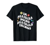 Retro Groovy I'm Beatrisa Doing Beatrisa Things Funny Preisgünstiges Grafik-T-Shirt