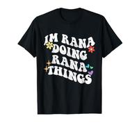 Retro Groovy I'm Rana Doing Rana Things Funny Mother's Day Preisgünstiges Grafik-T-Shirt