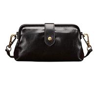 Retro handgefertigte Arzt-Tasche, Umhängetasche Damen, Vintage-Stil, Leder, Umhängetasche