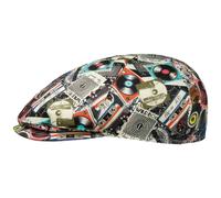 Retro Music Flatcap by Alfonso DEste bunt M (56-57 cm)