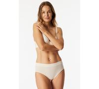 Schiesser Slip Unique Cotton Retro Off-White Baumwolle Damen Größe 42